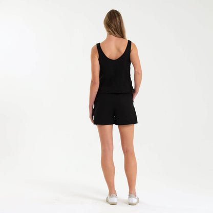 Ladies Linen - Cami | Black