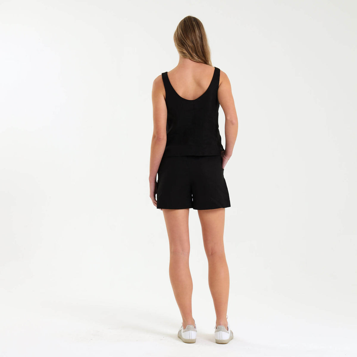 Ladies Linen - Shorts | Black