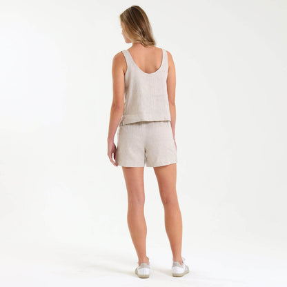 Ladies Linen - Shorts | Natural