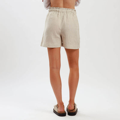 Ladies Linen - Shorts | Natural