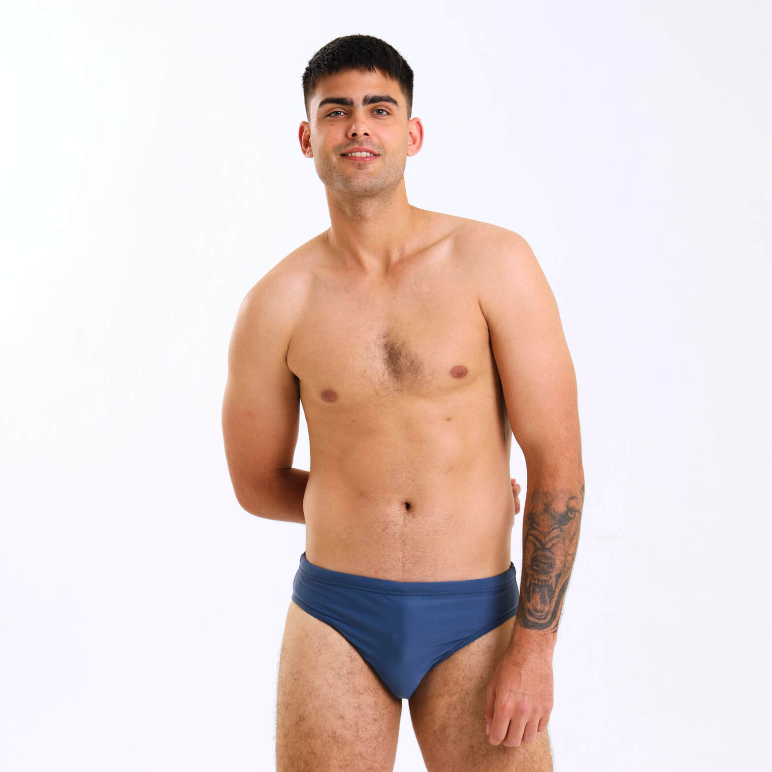 Mens Briefs - Solid | Steel