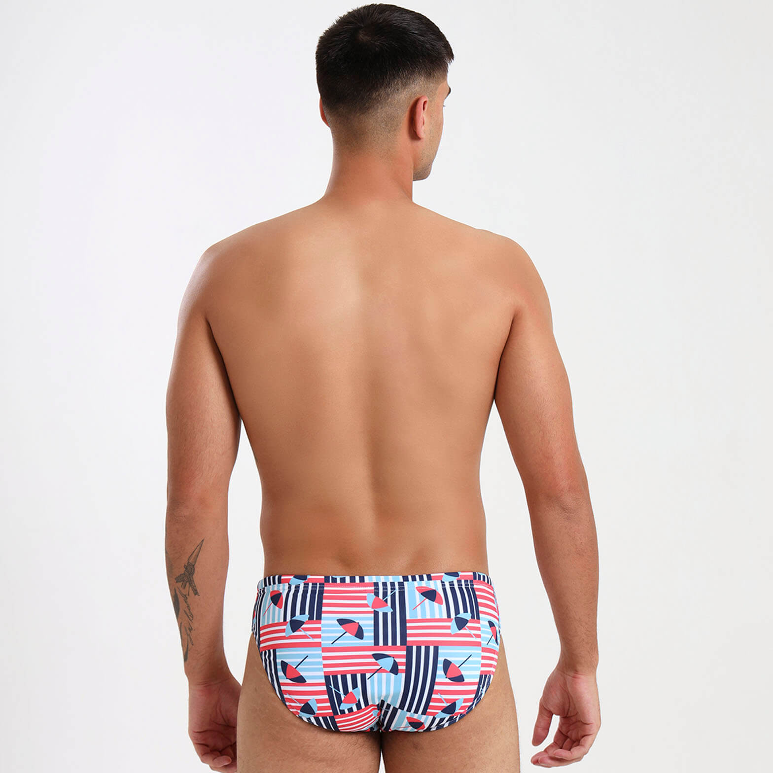 Mens Briefs - Umbrellas | Blue