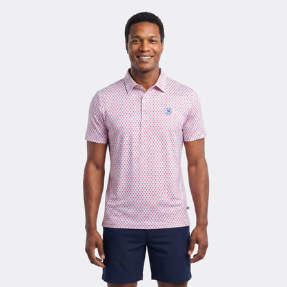 Mens Golf Shirt - Lobsters | Coral