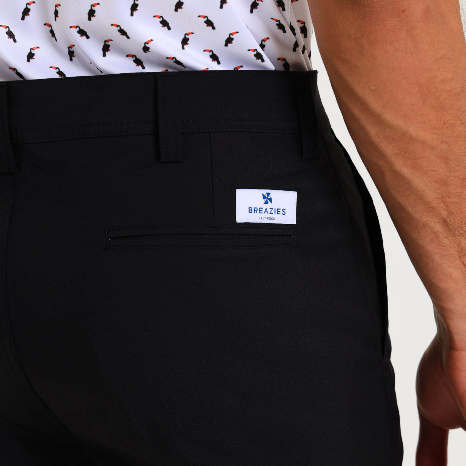 Mens Golf Shorts | Black