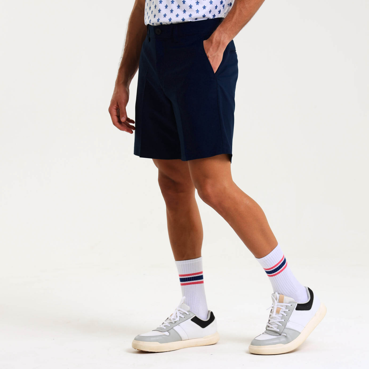 Mens Golf Shorts | Navy