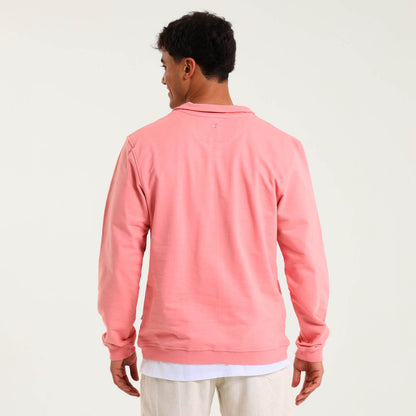Unisex Quarter Zip Sweater | Coral