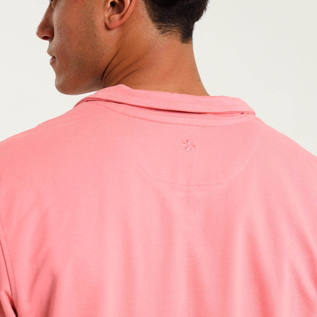 Unisex Quarter Zip Sweater | Coral