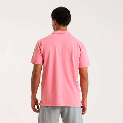 Short Sleeve Polo | Coral