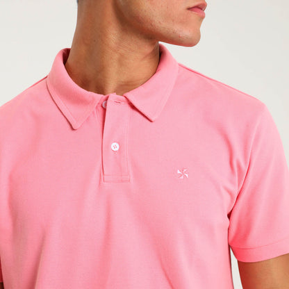 Short Sleeve Polo | Coral