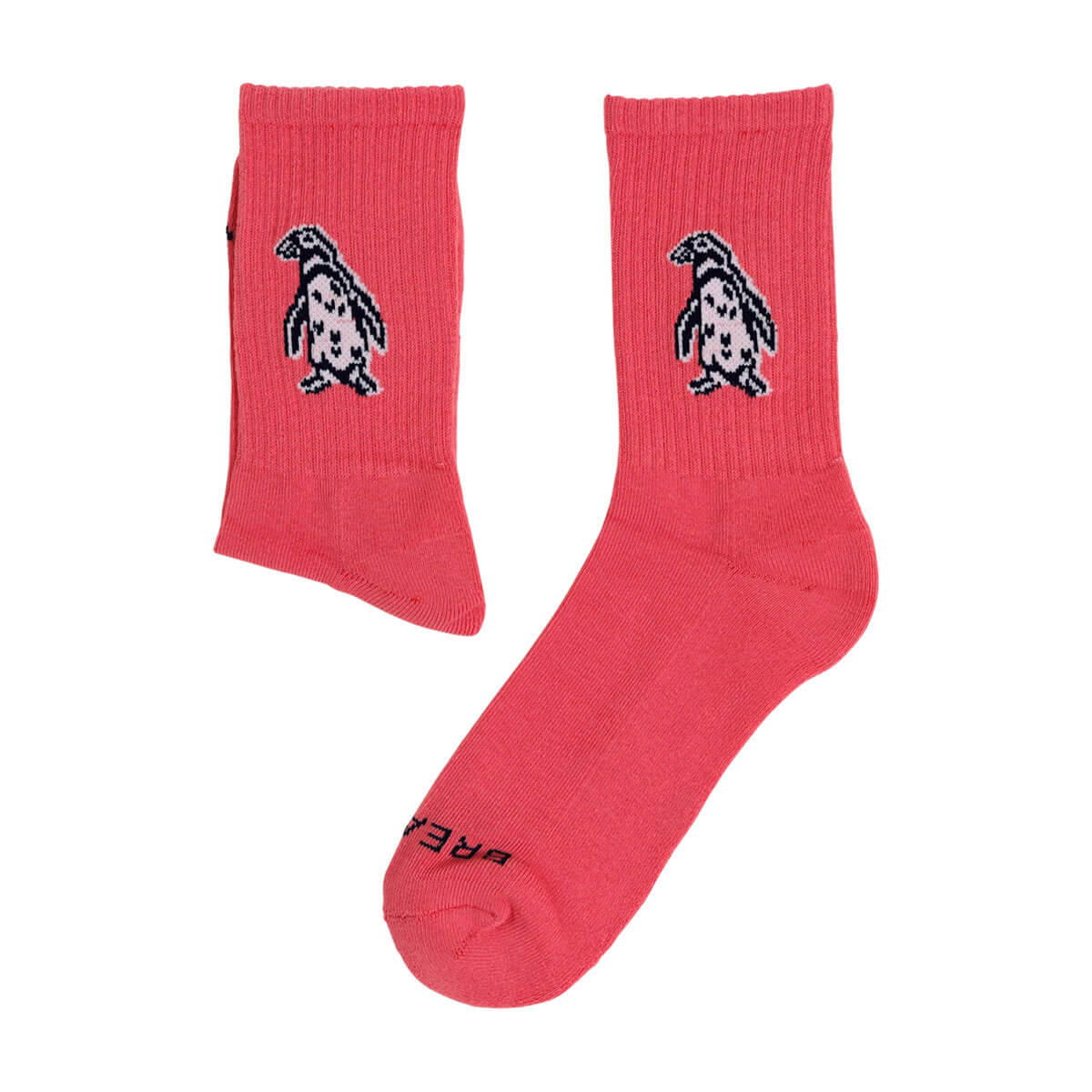 Socks | Coral Penguin