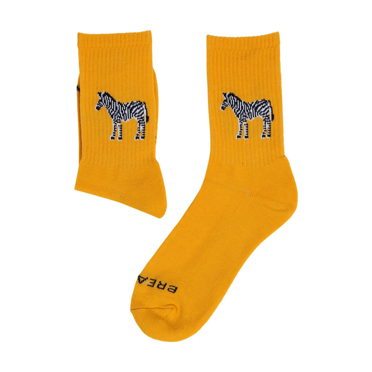 Socks | Mustard Zebra