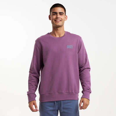 Crew Neck Sweater | Grape