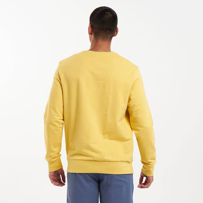 Crew Neck Sweater | Mustard