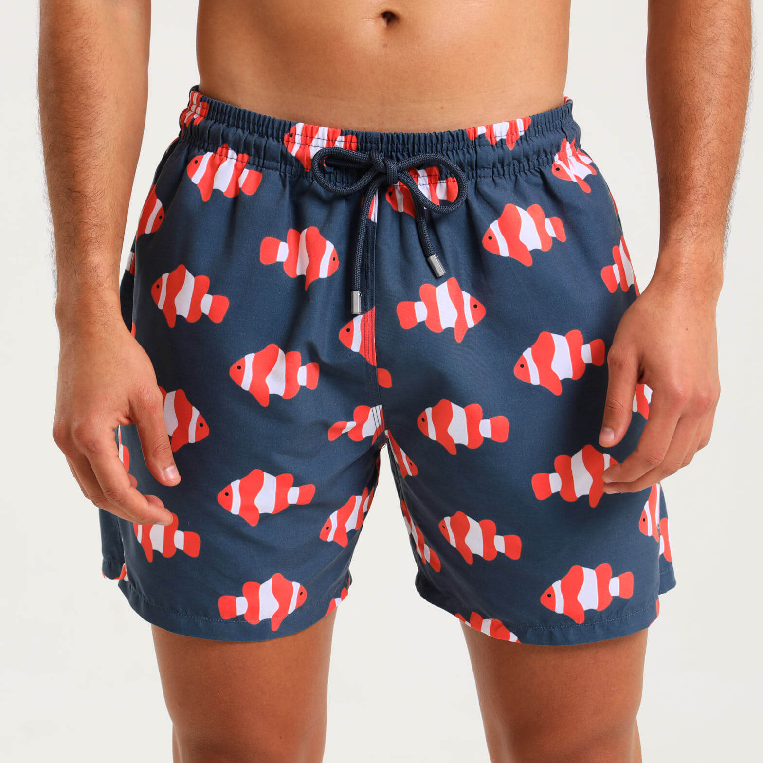 Swim Shorts - Clown Fish | Steel