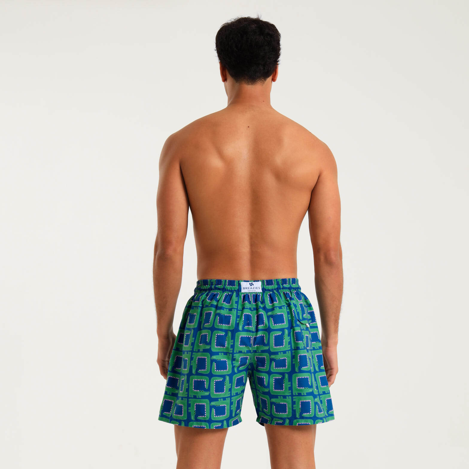 Swim Shorts - Crocodiles | Royal Blue