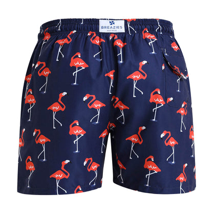 Swim Shorts - Flamingo | Navy