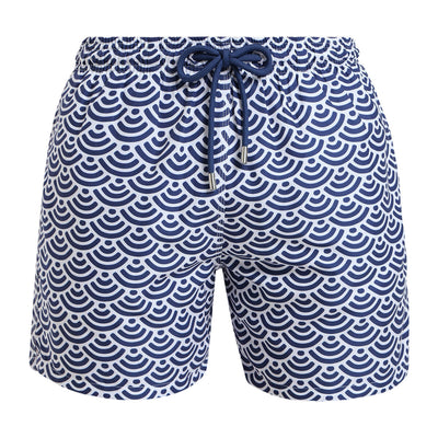 Swim Shorts - Geometric | Navy
