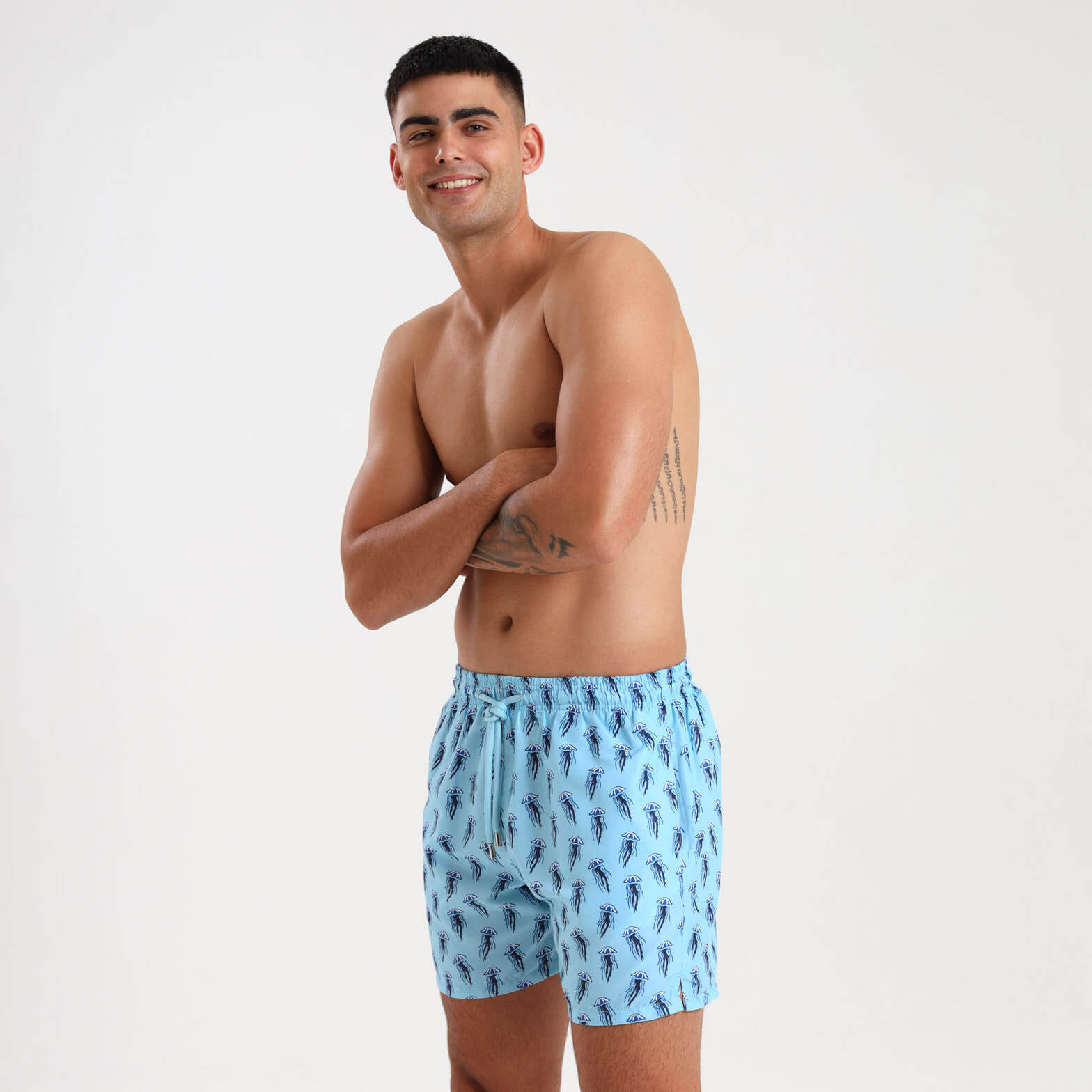 Swim Shorts - Jellyfish | Baby Blue
