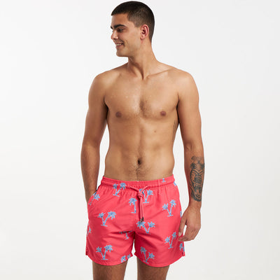 Swim Shorts - Palms | Coral