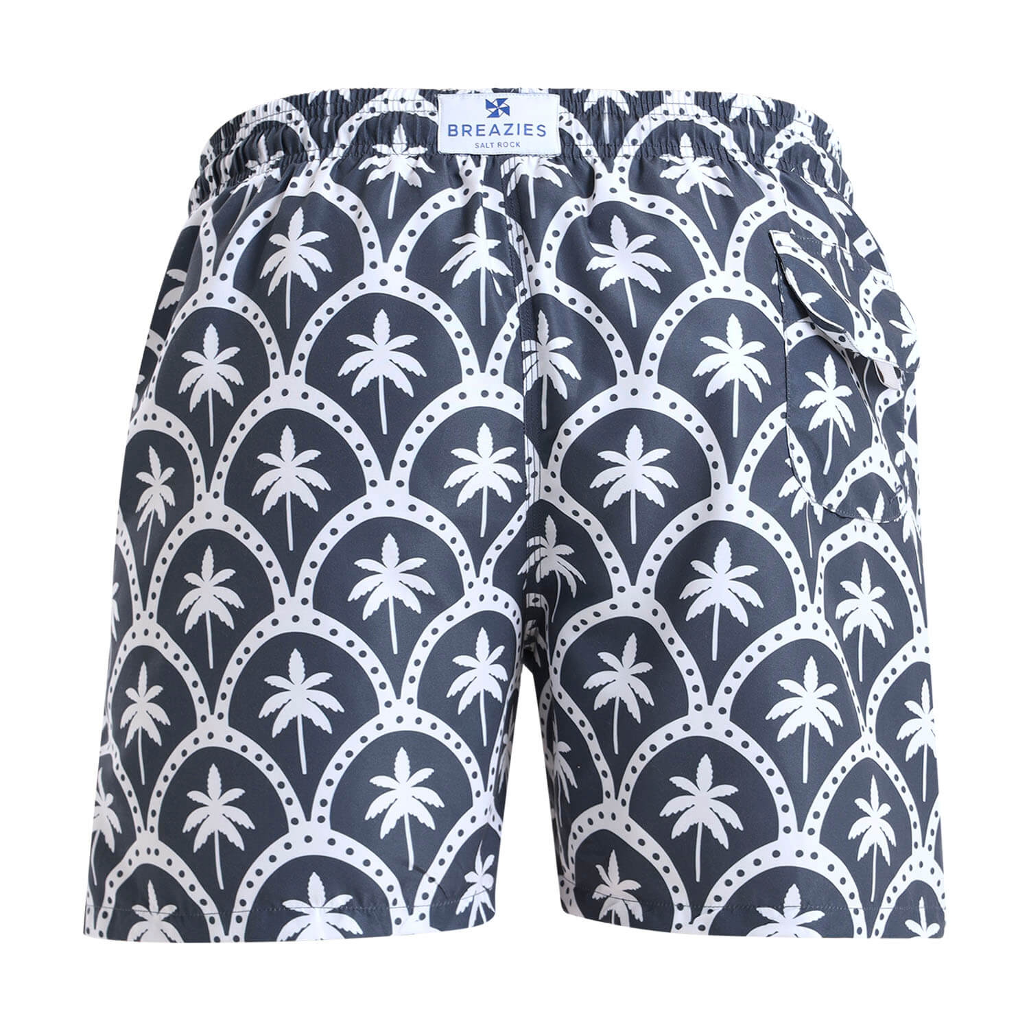 Swim Shorts - Palms | Steel