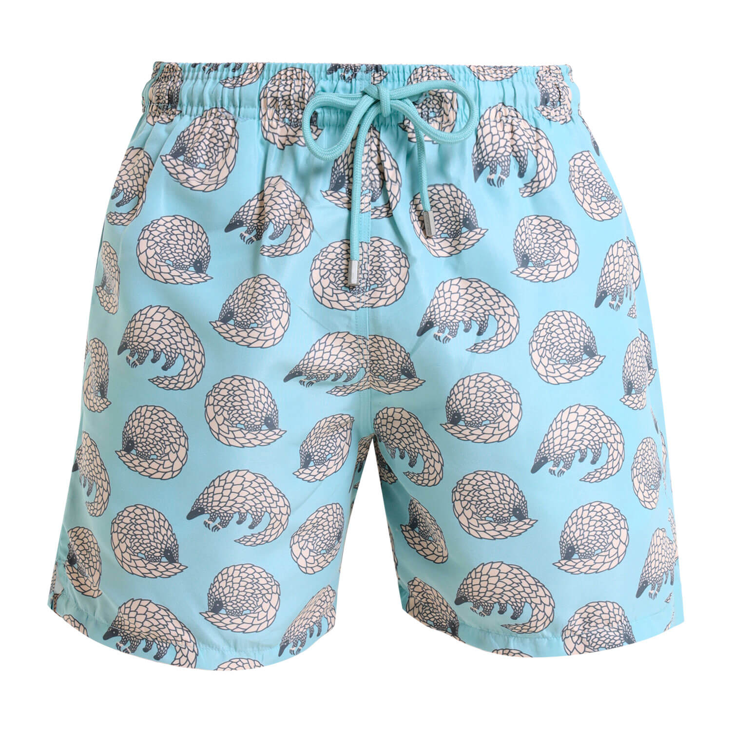 Swim Shorts - Pangolin | Pastel Turq