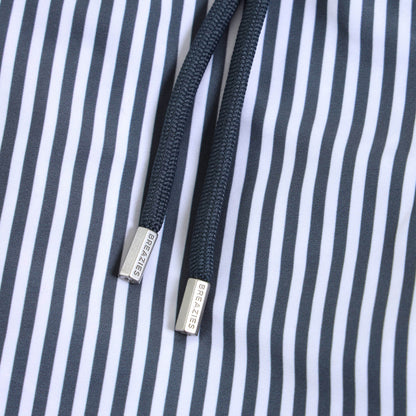 Swim Shorts - Pin Stripes | Steel