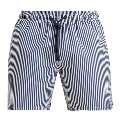 Swim Shorts - Pin Stripes | Steel