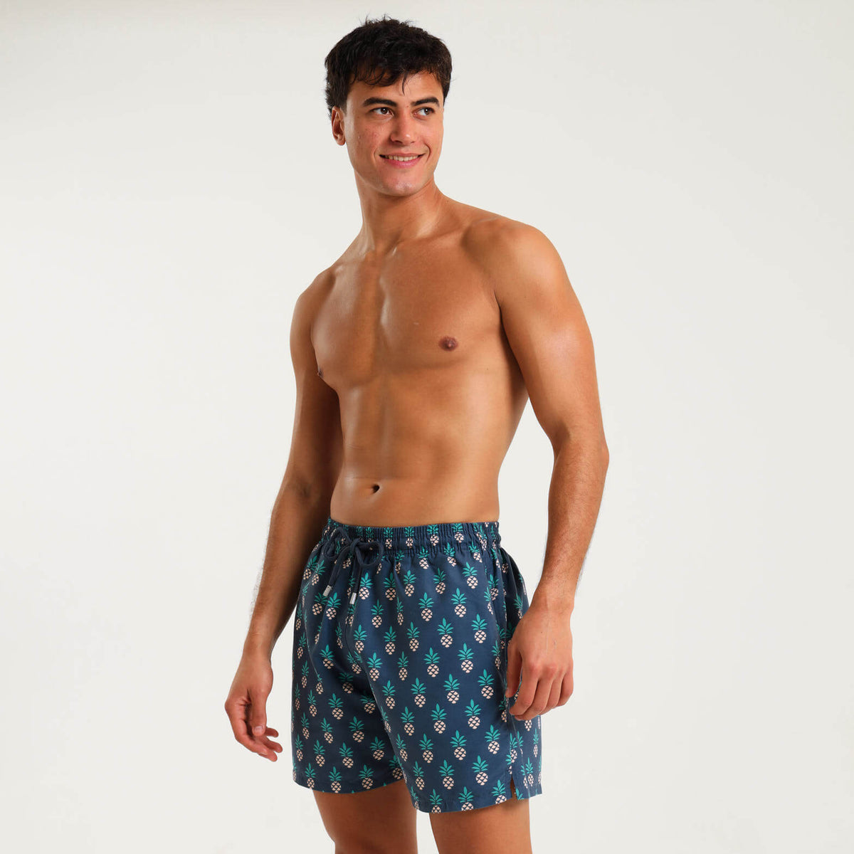 Swim Shorts - Pineapples | Steel