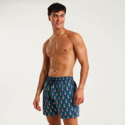 Swim Shorts - Pineapples | Steel