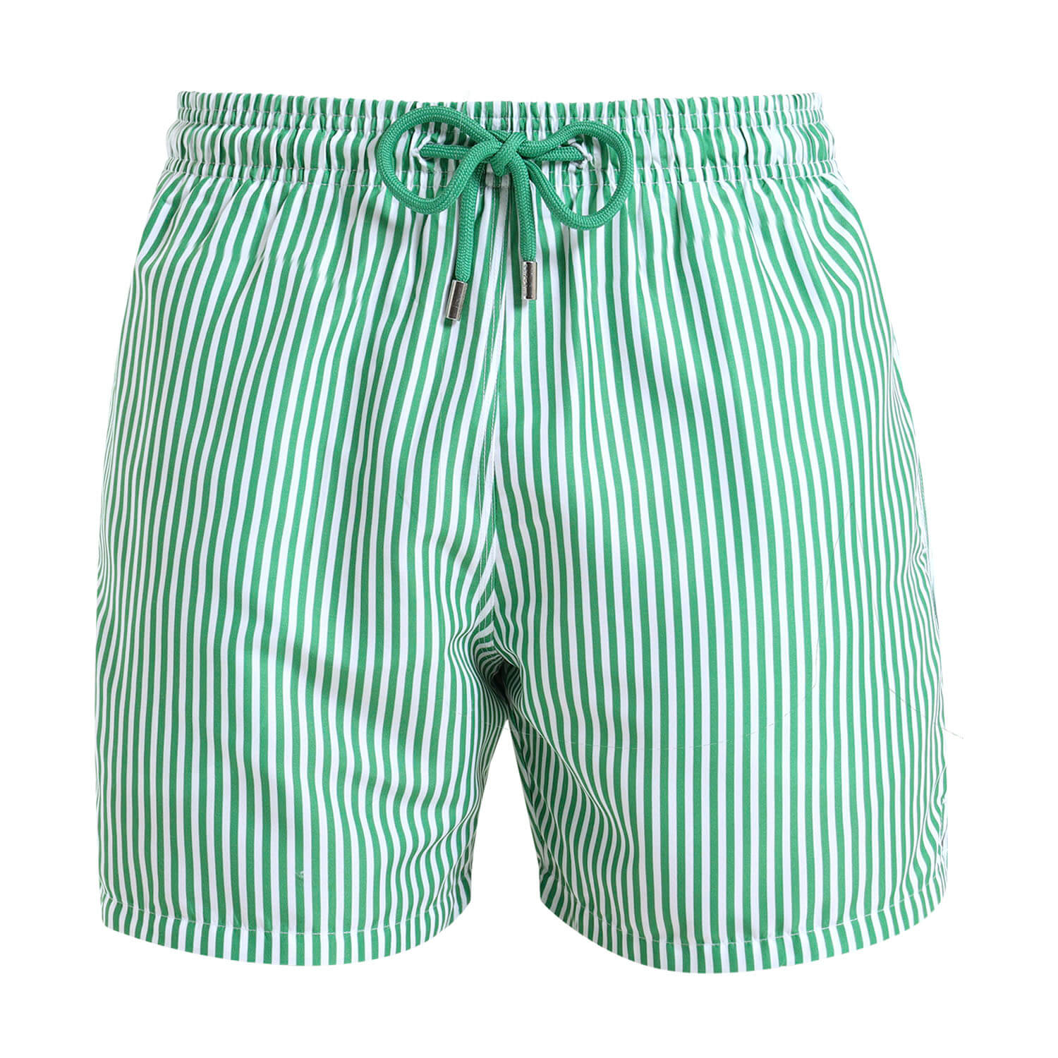 Swim Shorts - Pin Stripes | Green