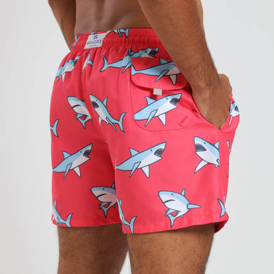 Swim Shorts - Sharks | Coral