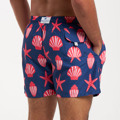 Swim Shorts - Shells | Navy