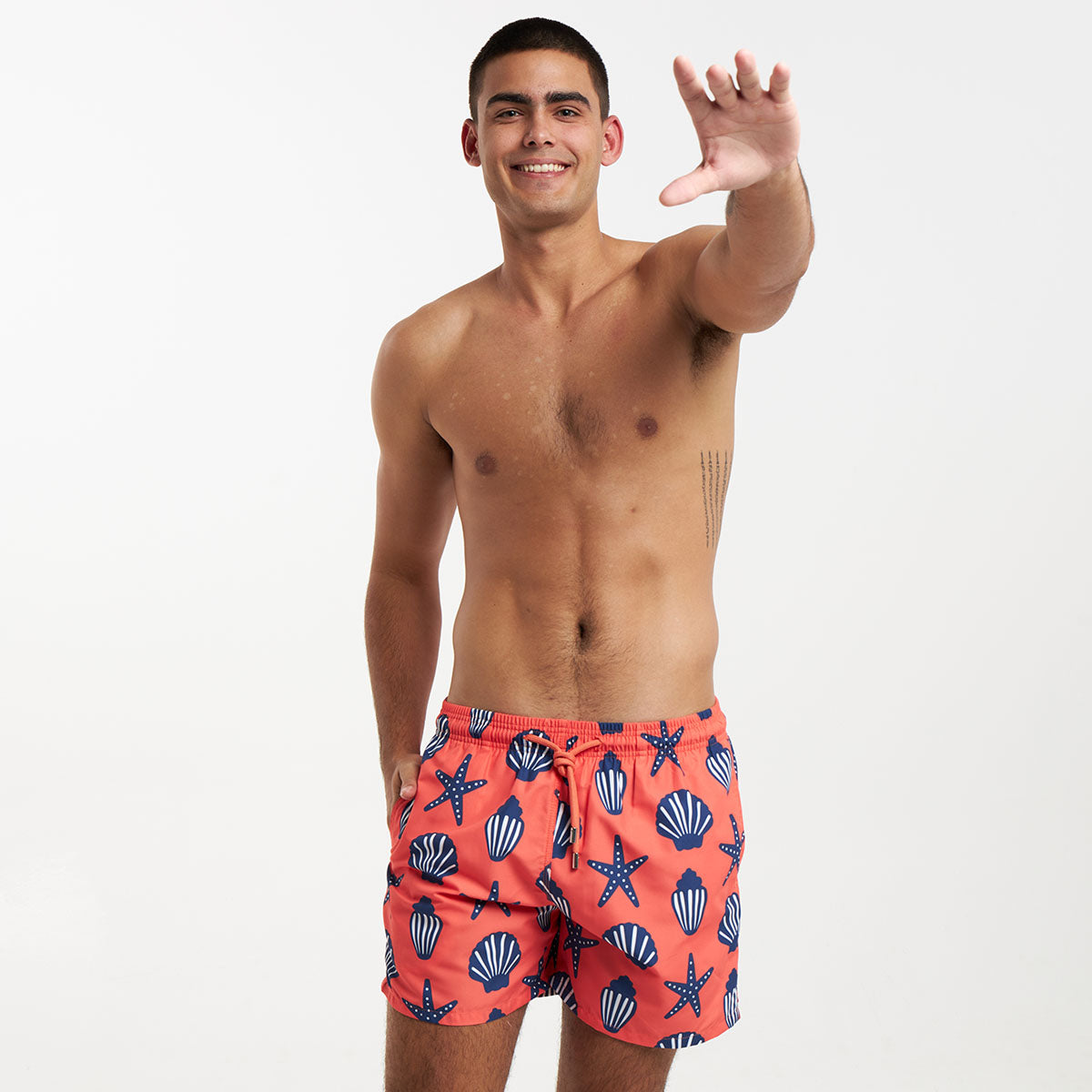 Swim Shorts - Shells | Orange