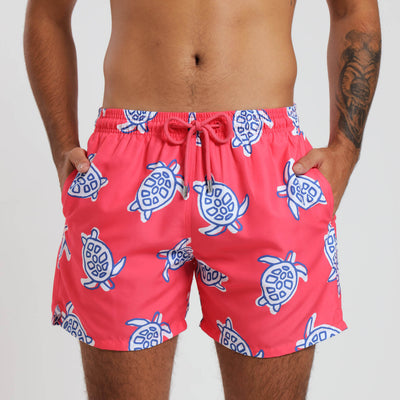 Swim Shorts - Turtles | Coral