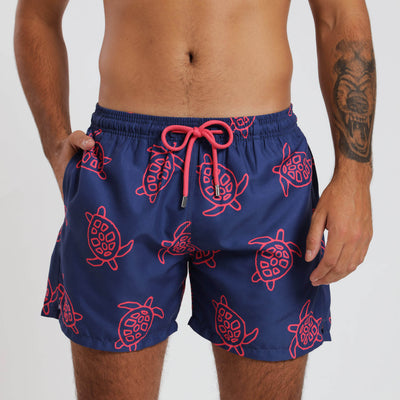 Swim Shorts - Turtles | Navy
