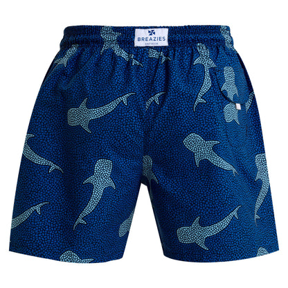 Swim Shorts - Whale Shark | Navy