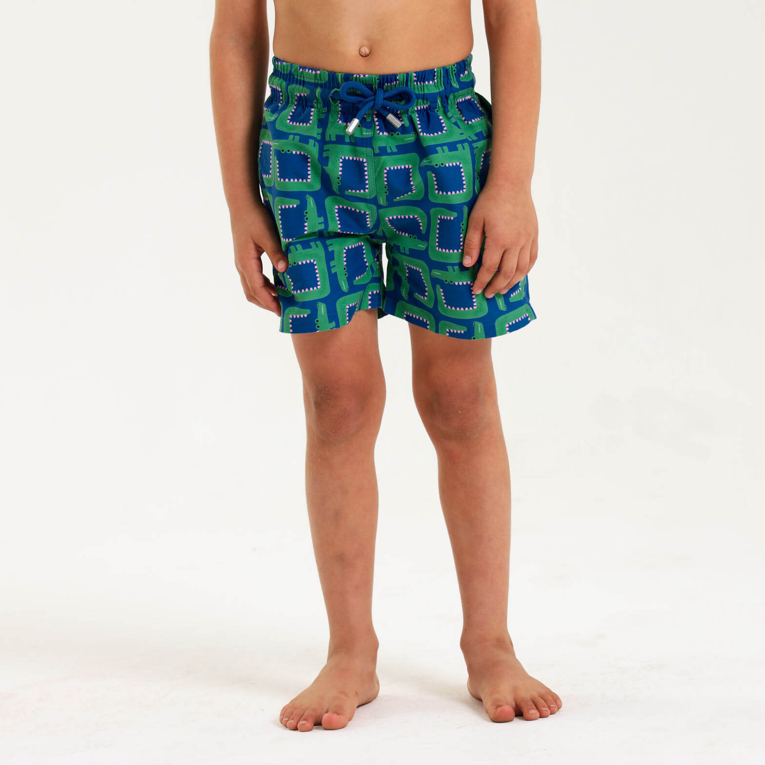 Boys Swim Shorts - Crocodiles | Royal Blue