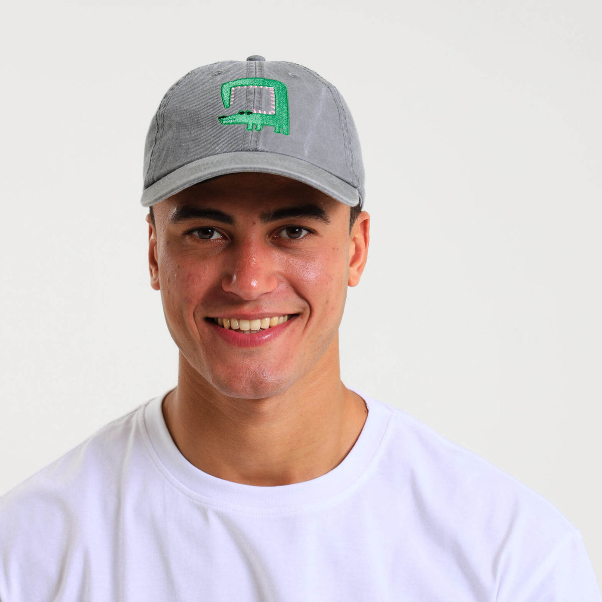 Cap - Crocodile | Grey