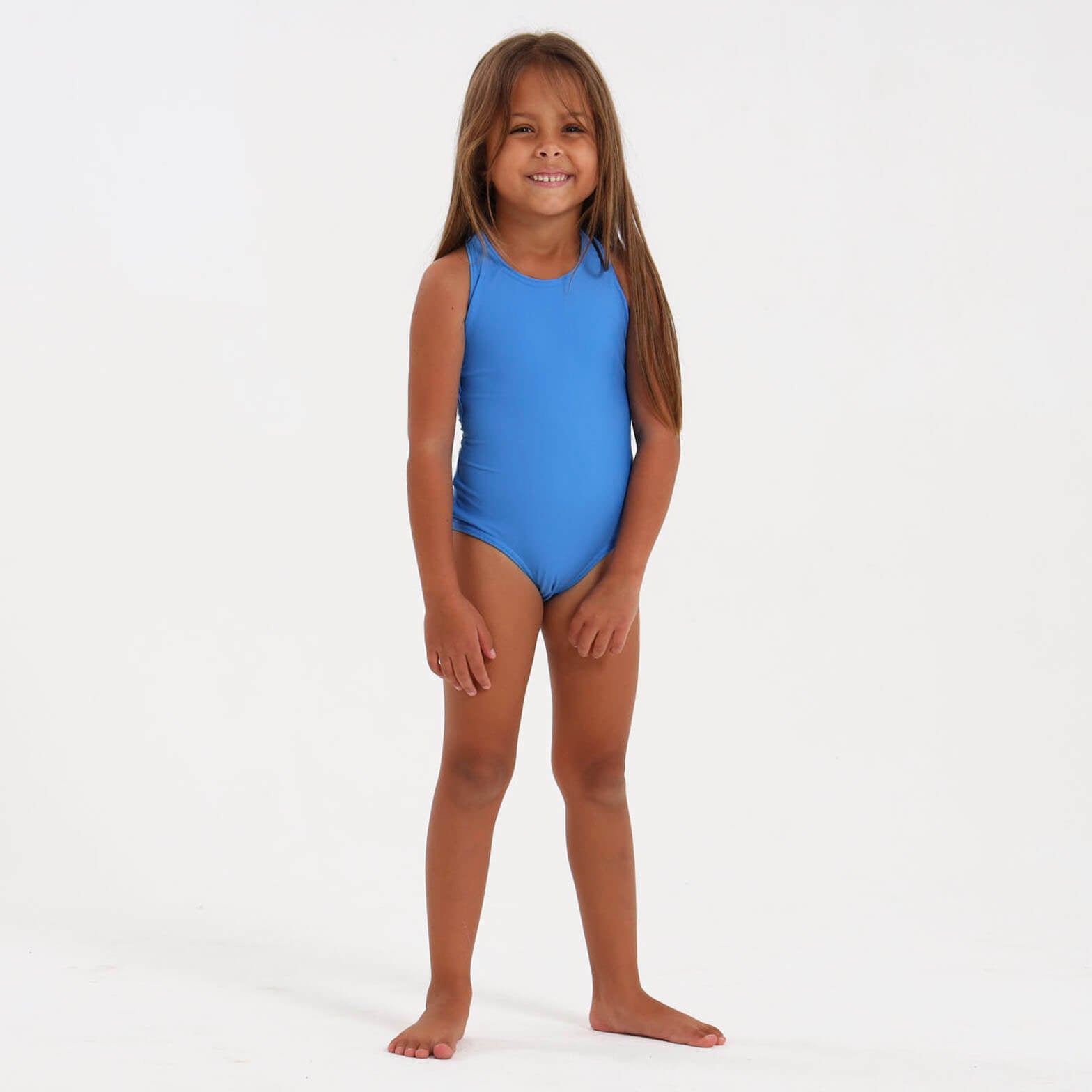 Girls One Piece - Solid | Ocean Blue