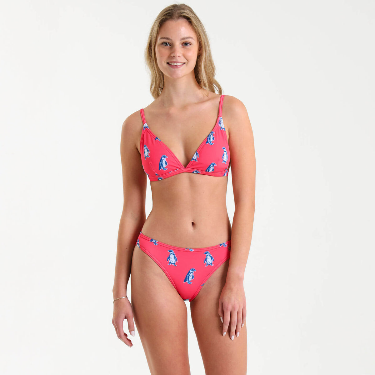 Ladies Bikini Top - Penguin | Coral