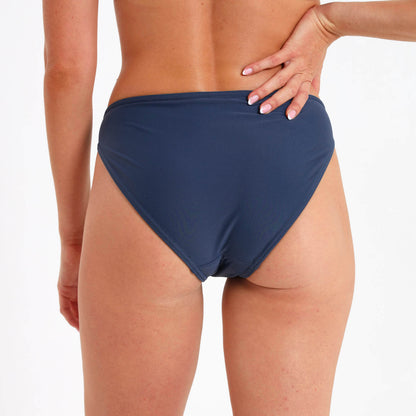 Ladies Bikini Bottom - Solid | Steel