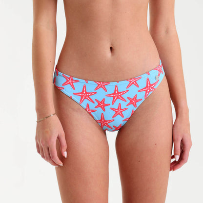 Ladies Bikini Bottoms - Starfish | Baby Blue