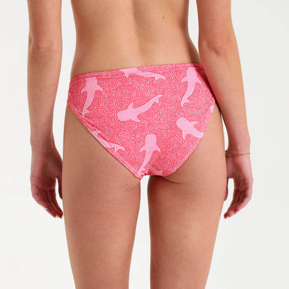 Ladies Bikini Bottoms - Whale Shark | Coral