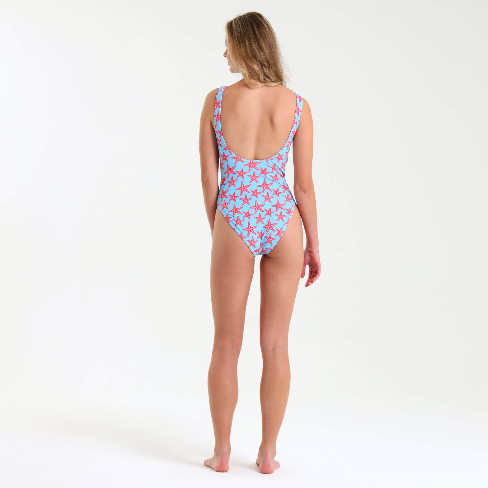 Ladies One Piece - Starfish | Baby Blue