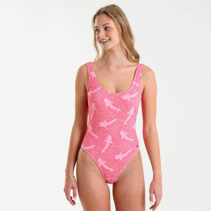 Ladies One Piece - Whale Shark | Coral