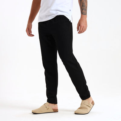 Linen Pants | Black