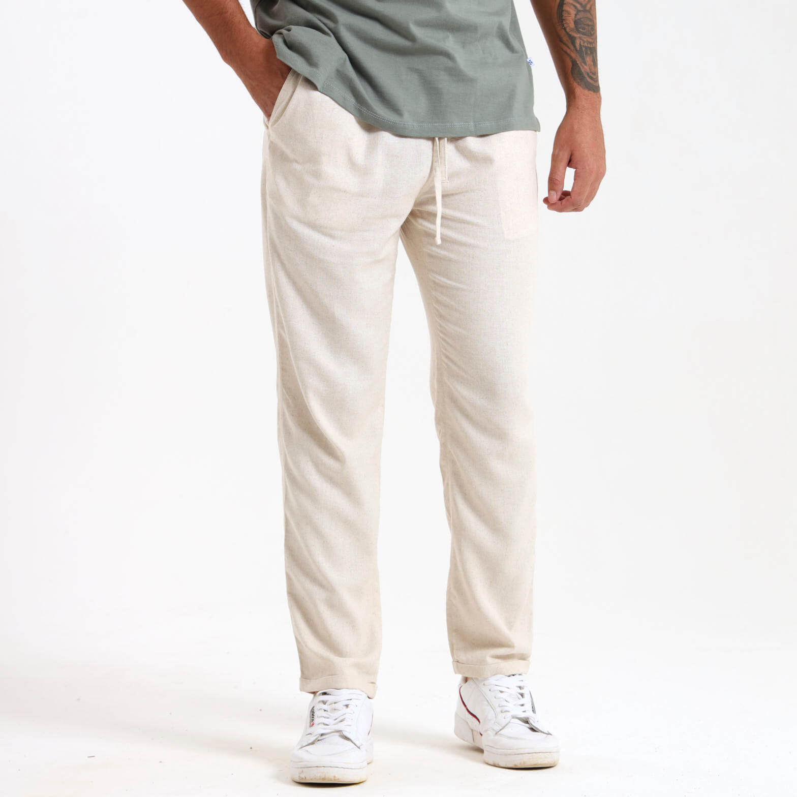 Linen Pants | Natural