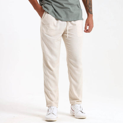 Linen Pants | Natural
