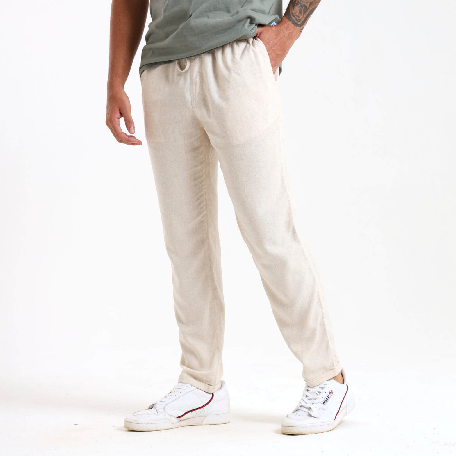 Linen Pants | Natural
