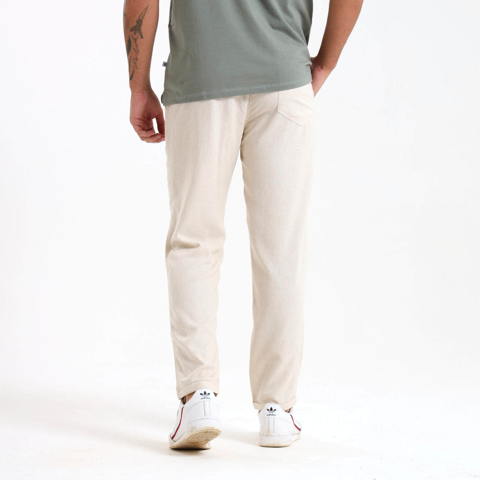 Linen Pants | Natural